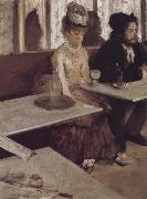 Edgar Degas absinth oil on canvas